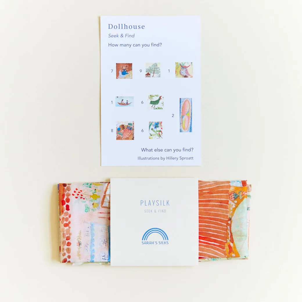 Dollhouse Seek & Find Playsilk