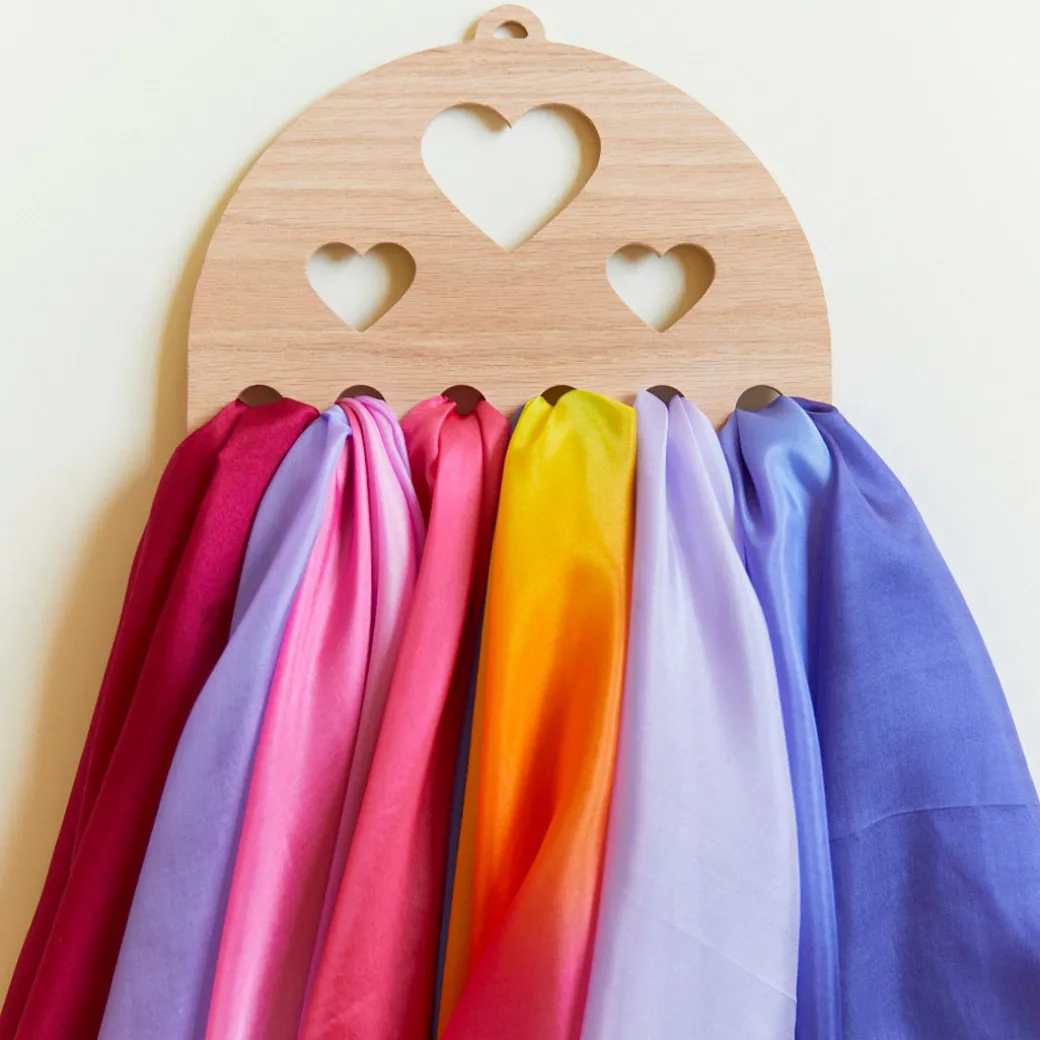 Heart Playsilk Display