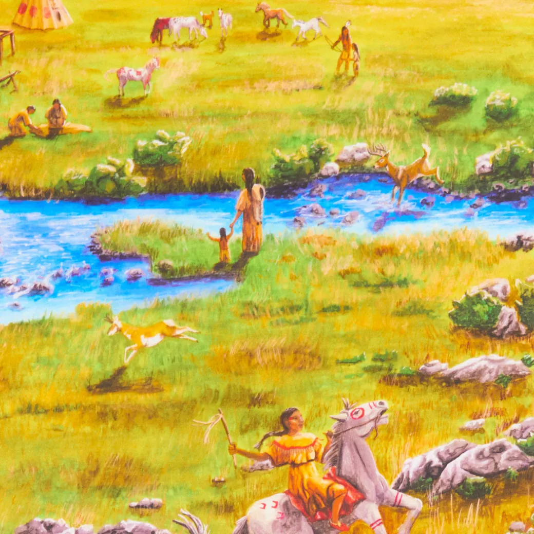 Lakota Storytelling Playsilk