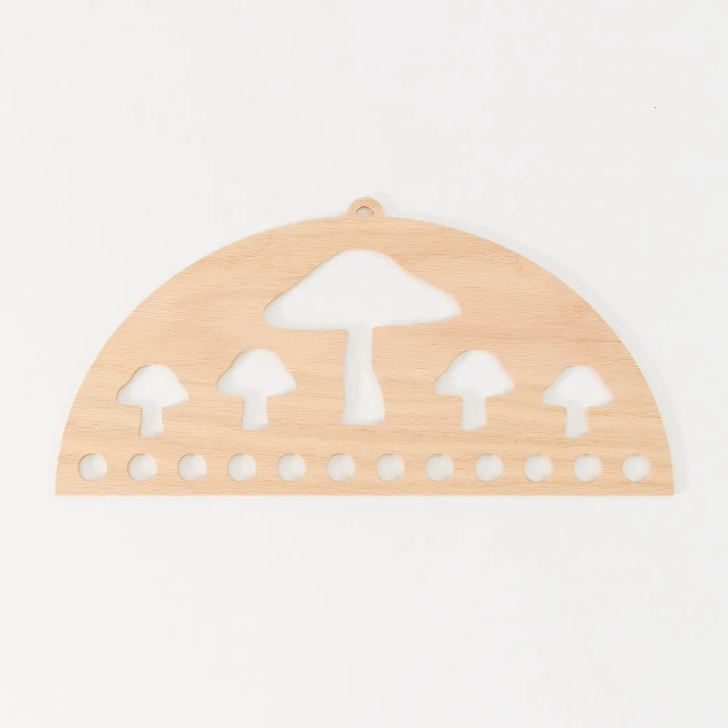 Large Mushroom Playsilk Display