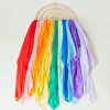Large Rainbow Playsilk Display