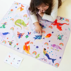 Magical Creatures Seek & Find Playsilk