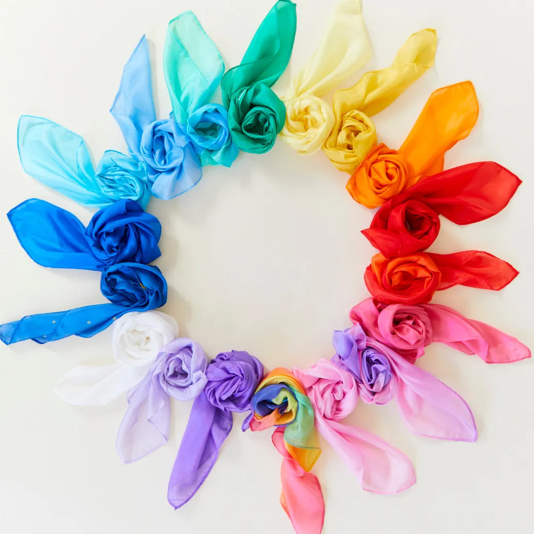 Mini Solid Color Playsilks