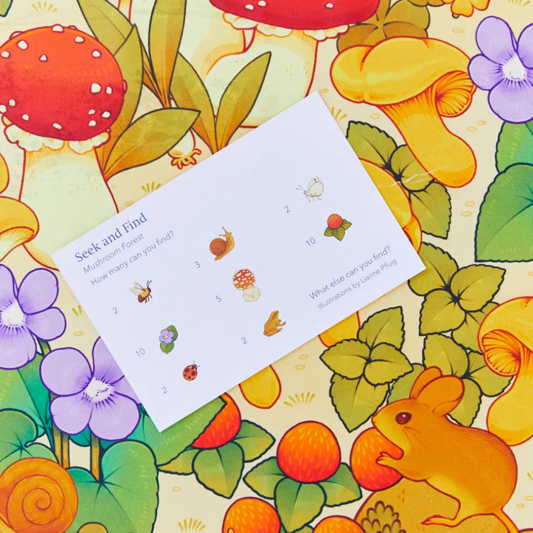 Mushroom Seek & Find Playsilk