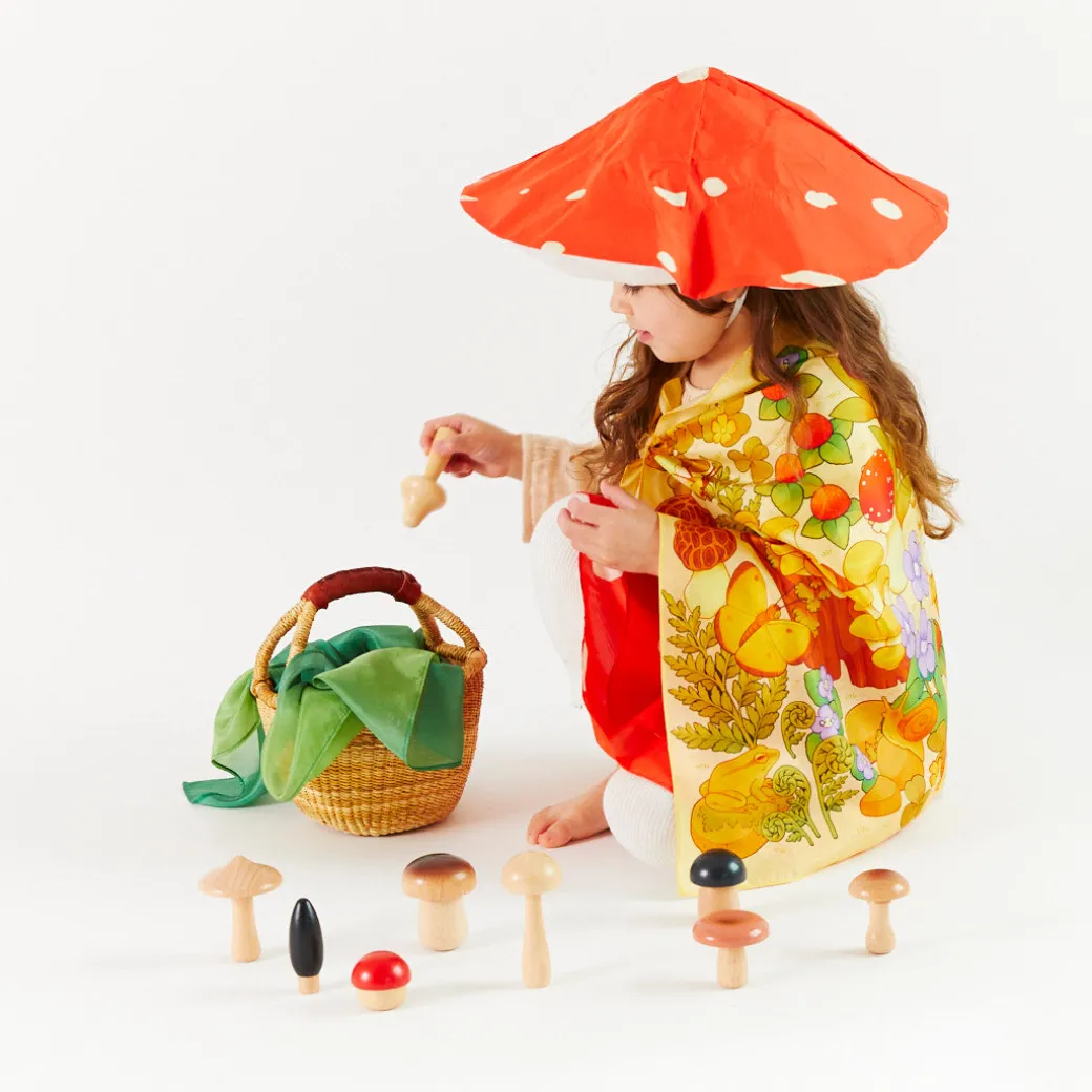 Mushroom Seek & Find Playsilk