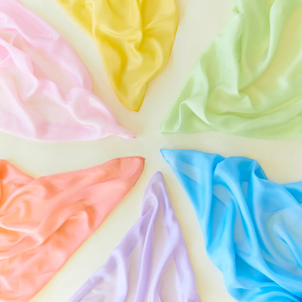 Pastel Playsilk Set