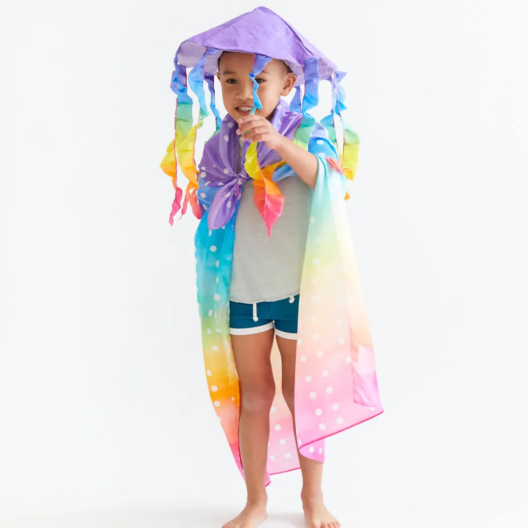Rainbow Jellyfish Playsilk