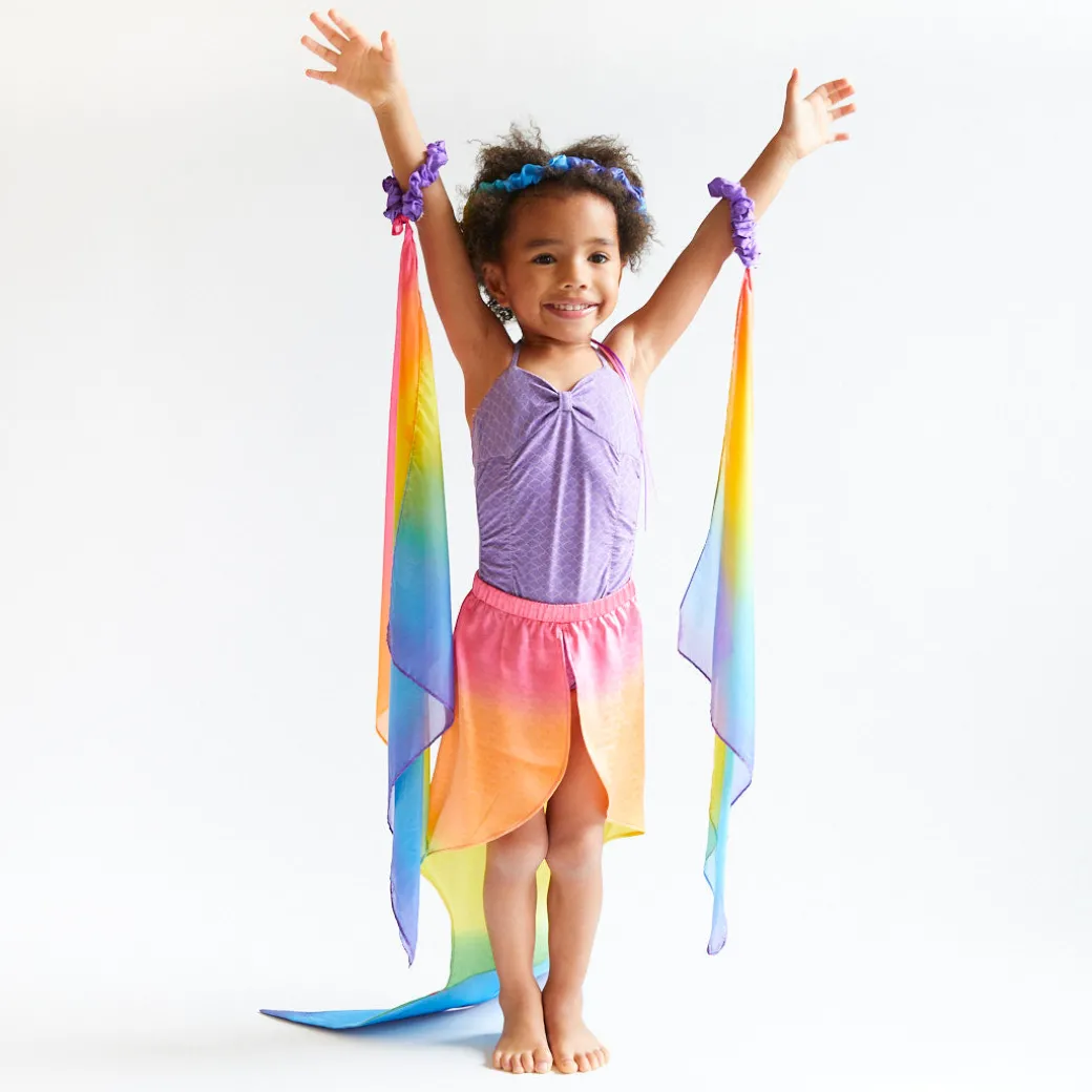 Rainbow Mermaid Tail Large