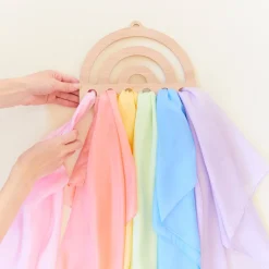 Rainbow Playsilk Display
