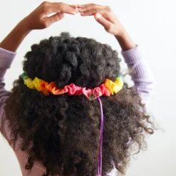 Rainbow Silk Garland