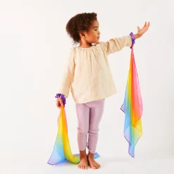 Rainbow Wrist Streamers