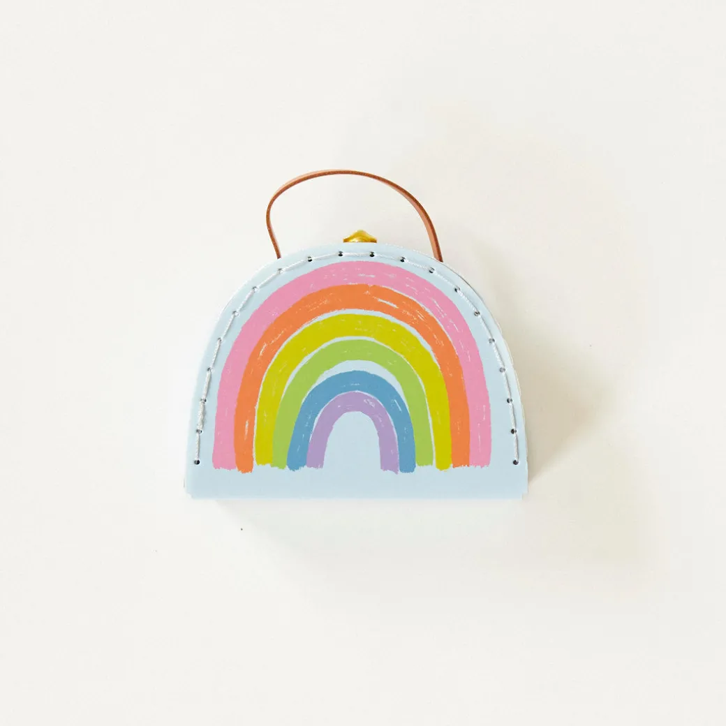 Small Rainbow Suitcase