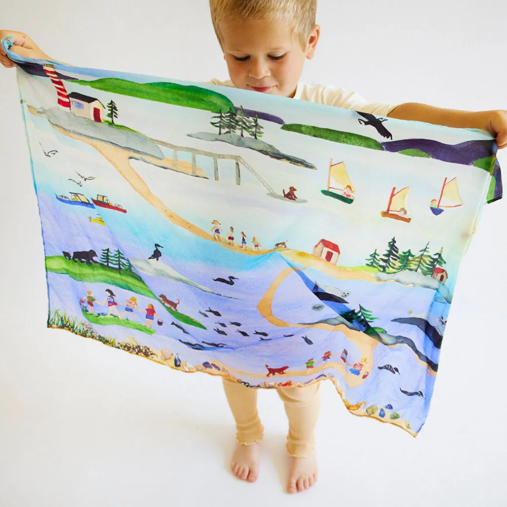 Summer In Maine Seek & Find Playsilk