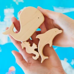 Wooden Dolphin