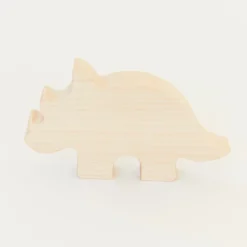 Wooden Triceratops