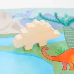 Wooden Triceratops